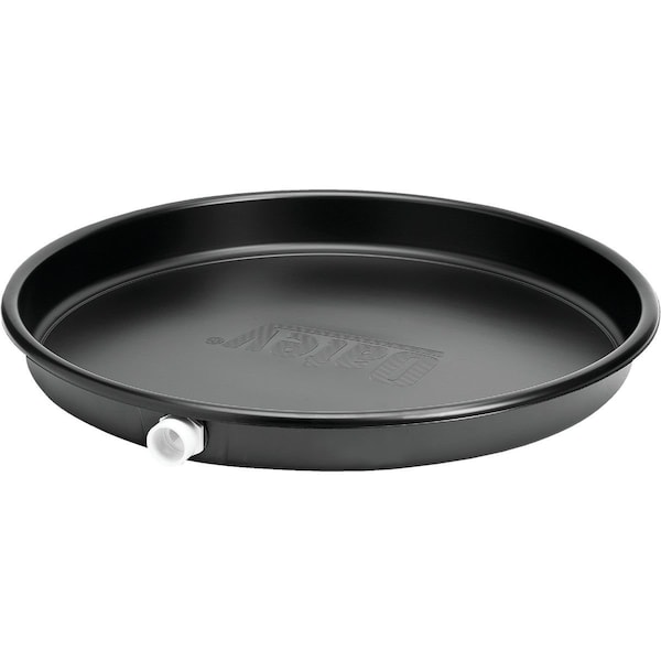 Oatey 28 In. Dia. Plastic Water Heater Drain Pan with 1in. to 1-1/2in. PVC Adaptor 34072 - main
